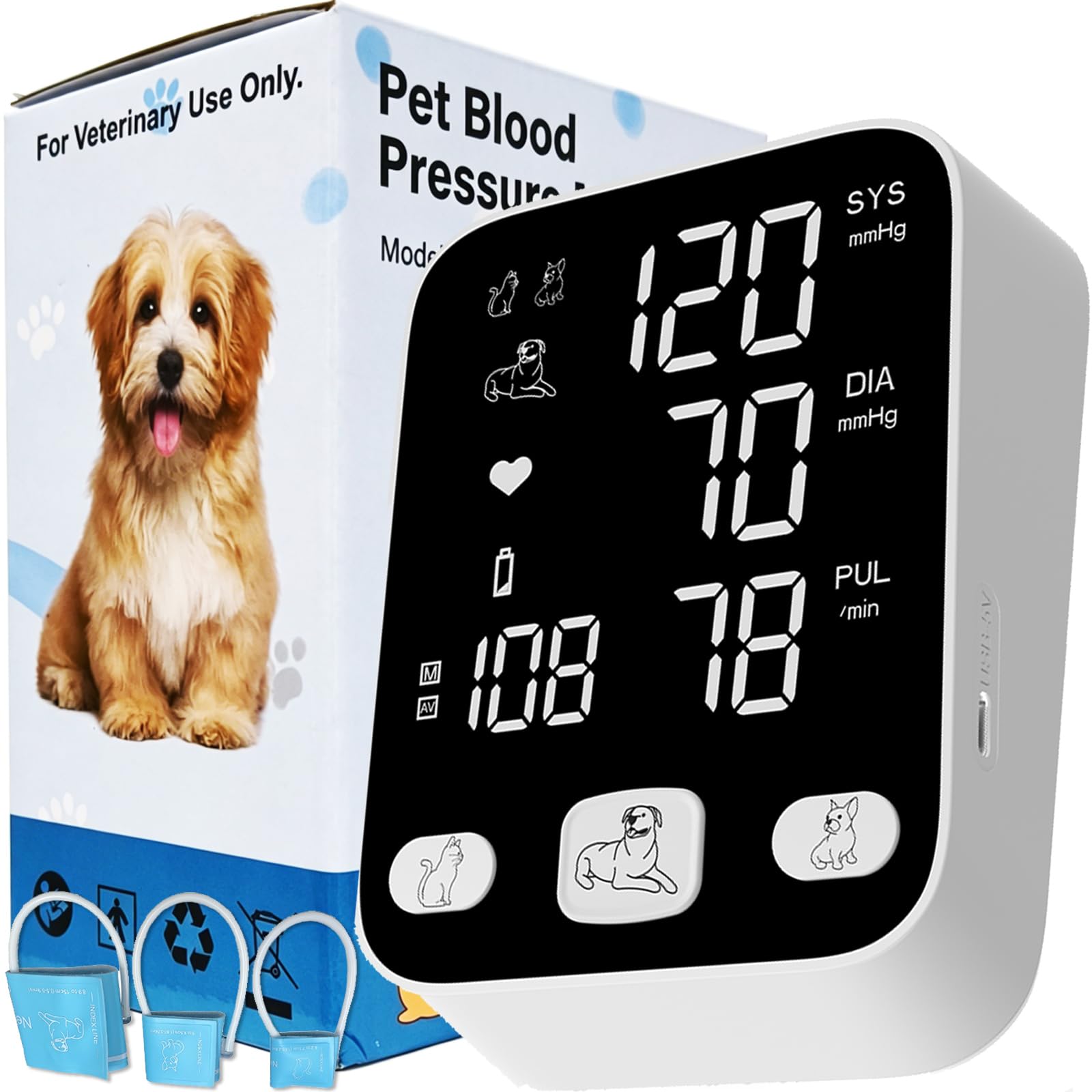 Photo 1 of LBO Veterinary Blood Pressure Monitor