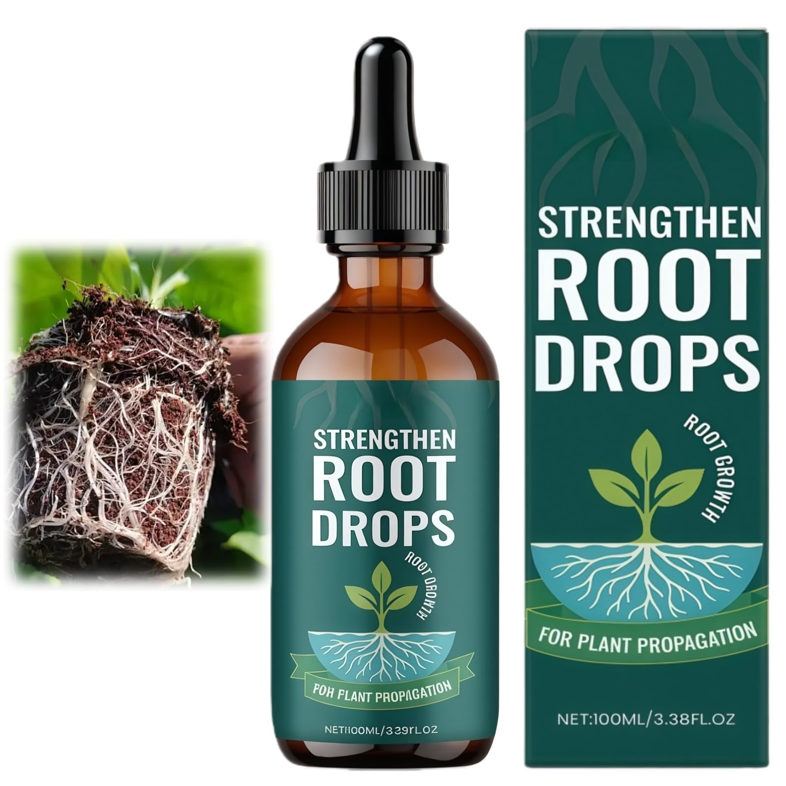 Liquid Plant Rootin/g Solution,Root Drops,Rooting for Cuttings,Liquid Fertilizer Formula for Cut/ting,Houseplant R/ooting Powder Drops,Rooting Powder for Cuttings,Root Grow