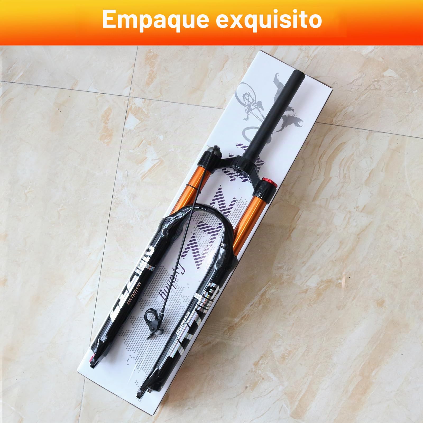 Aleación de magnesio Montaña Horquilla Delantera Presión de Aire Amortiguador Horquilla Horquilla Accesorios de Bicicleta