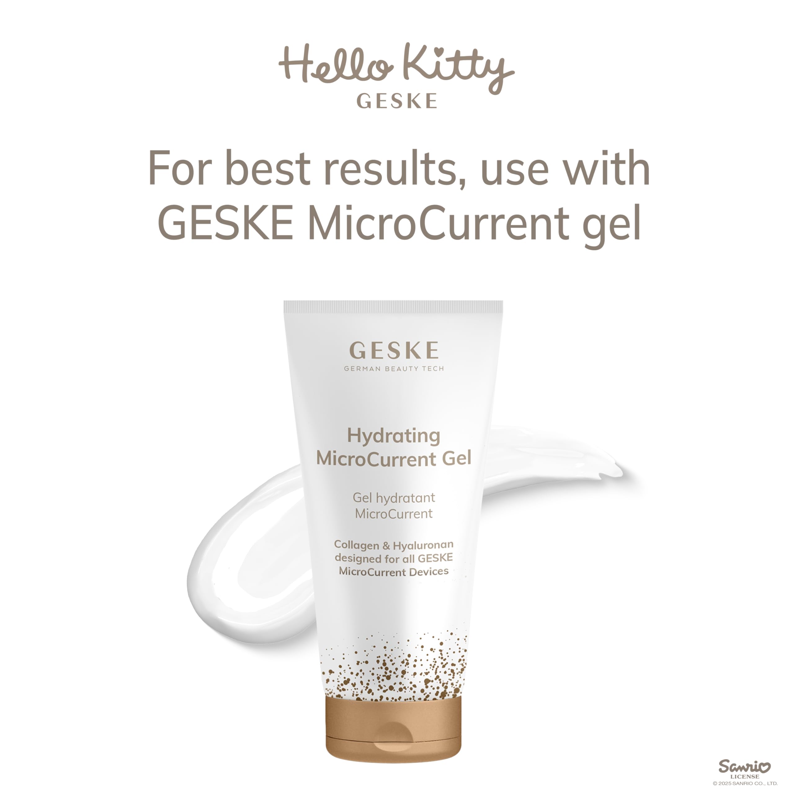 Amazon.co.jp: GESKE Hello Kitty MicroCurrent Skin Scrubber