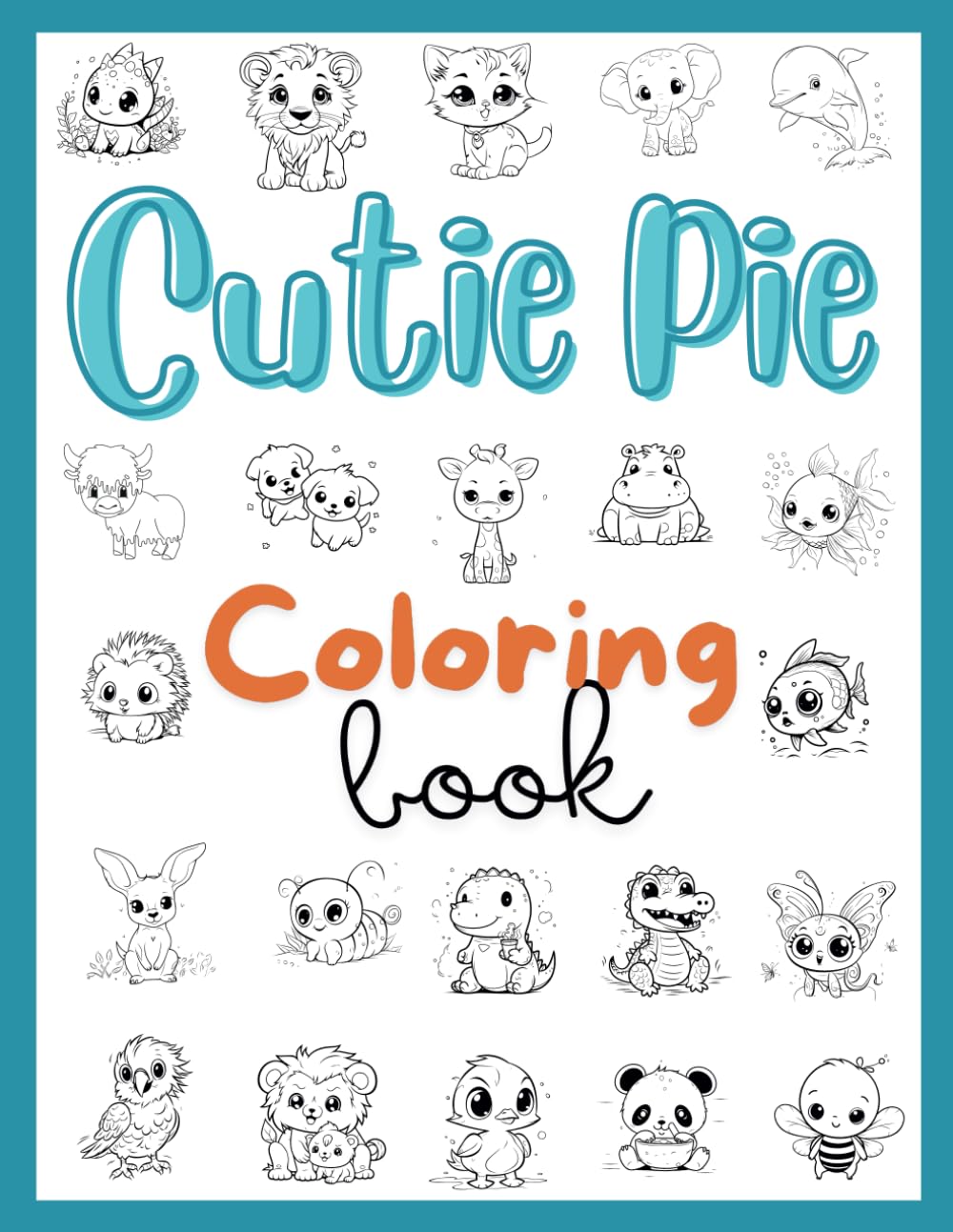 Cutie Pie Coloring Book