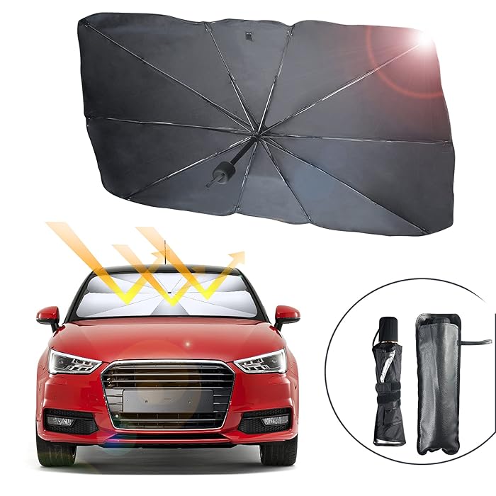 Buy Car Windshield Sun Shade Foldable Windshield Sun Shade Umbrella for