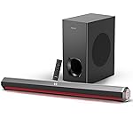Honeywell Newly Launched Trueno U4000 Soundbar 240w, 2.1Ch Surround Sound Home Theatre, Deep Bass Subwoofer,3 EQ Modes,LED Display & Ambient Light,BT v5.3, AUX,USB,Optical Input,HDMI/ARC,Sleek Remote