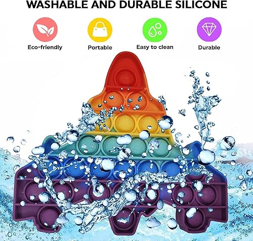 Miniatura 5 de A Plus Formula Juguete Pop It  Push Bubble Fidget  Alivio de estrés sensorial de silicona  Autismo necesidades especiales  Juguetes de juego  para