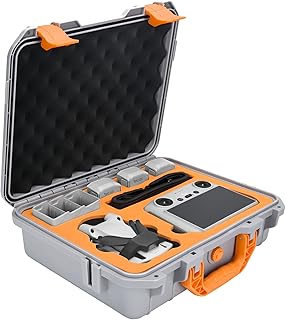 Hard Case for DJI Mini 3 Pro/Mini 3, Waterproof Pressure Resistant Carrying Case for DJI Mini 3 Pro/Mini 3 Accessories - Fits Latest DJI RC (Not Included Neck Strap)