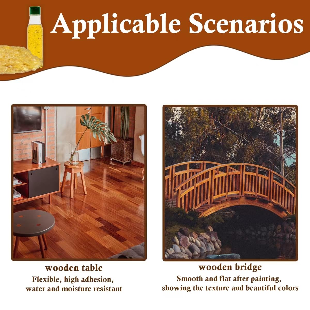 Copos de goma laca de 17.6 onzas/1 libra, acabados de madera para manualidades, acabado de goma laca amarillo claro para el hogar de madera, restauración de arte de madera y modelos de