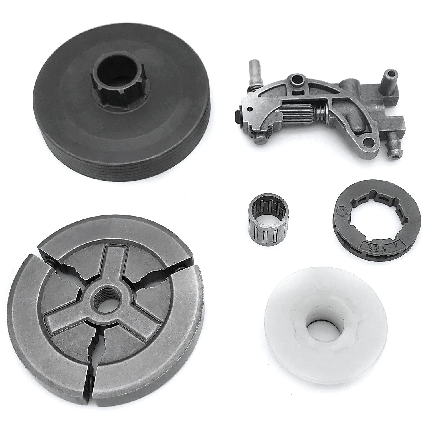 Rueda Dentada del Embrague Tambor para Chinese 4500 5200 5800 45Cc 52Cc 58Cc Motosierra
