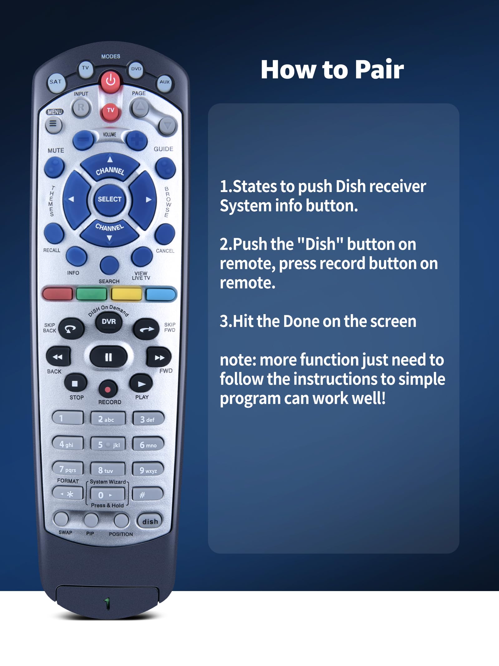 (未使用･未開封品)Dish Network 20.1 IR リモコン TV1 Amazon.com: Young Dish Network 20.1 IR Learning Remote