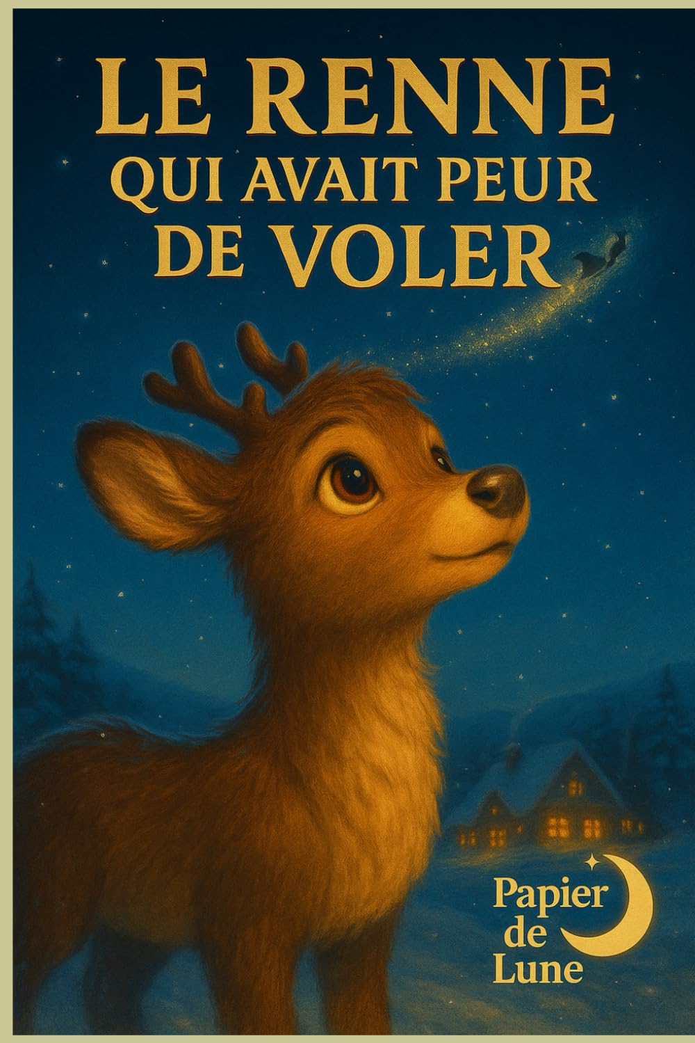 Le renne qui avait peur de voler: Un conte de Noël sur le courage, la peur et la magie d'oser