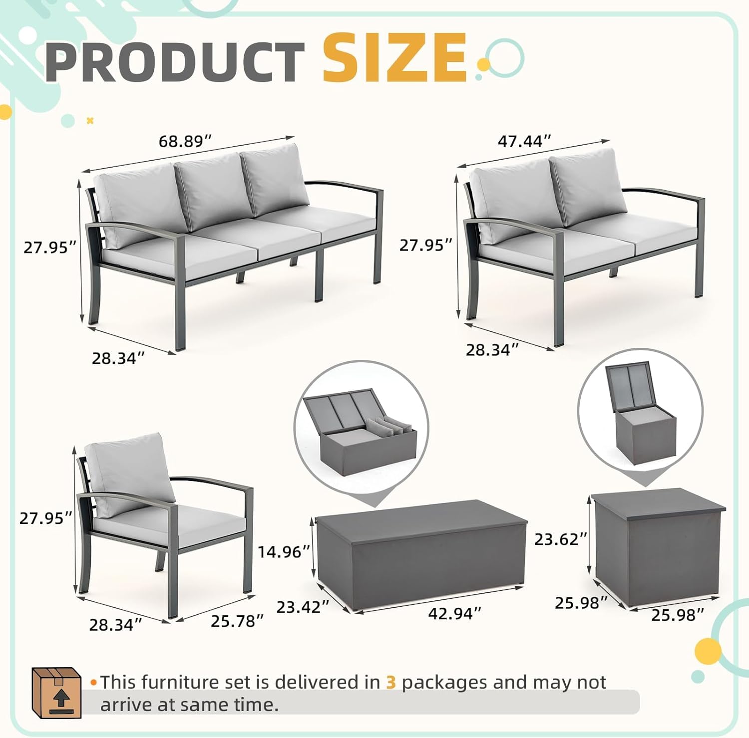 Transform Your Outdoor Space: U-MAX 7-Piece Patio Furniture Review