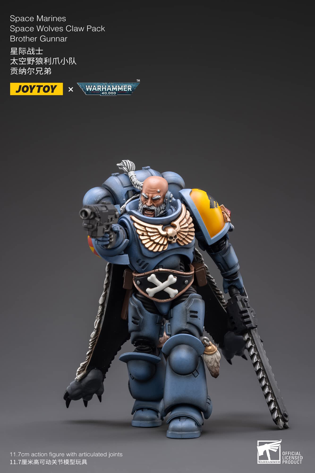 Amazon.co.jp: JoyToy ウォーハンマー 40K:スペースウルフクローパック