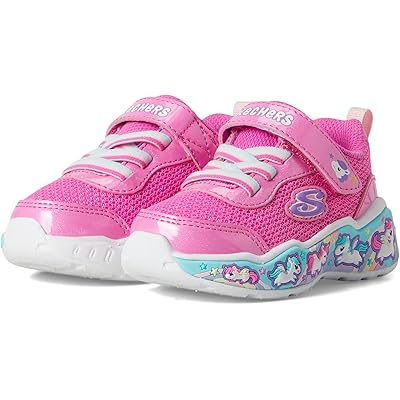 Женские кроссовки SKECHERS KIDS Play Scene - Fun Squad 303158N (Toddler) pink/multi