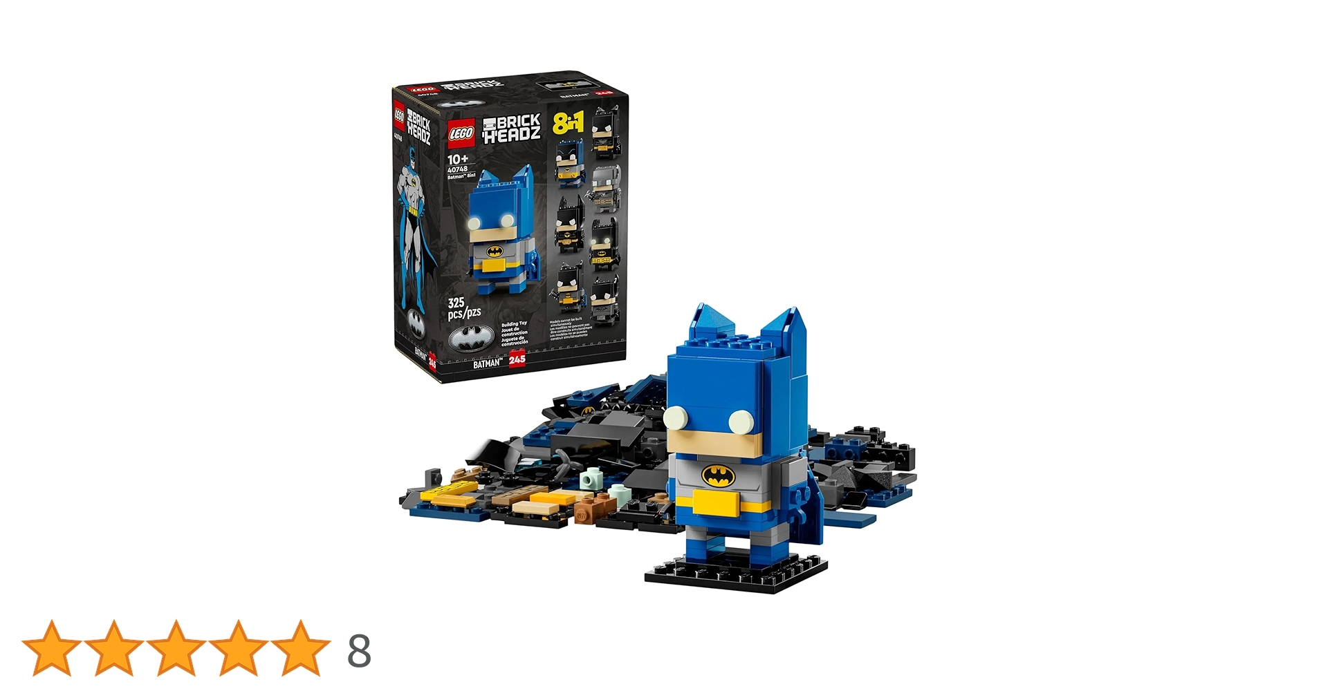 Amazon.co.jp: LEGO(レゴ) ブリックヘッズ バットマン 8in1 フィギュア