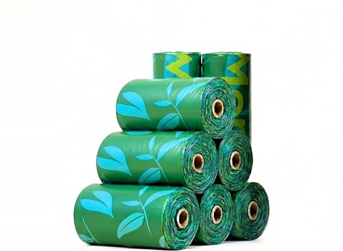 Paw Monk Leak Resistant Dog Poop Bags (120 Bags, 20 Micron)