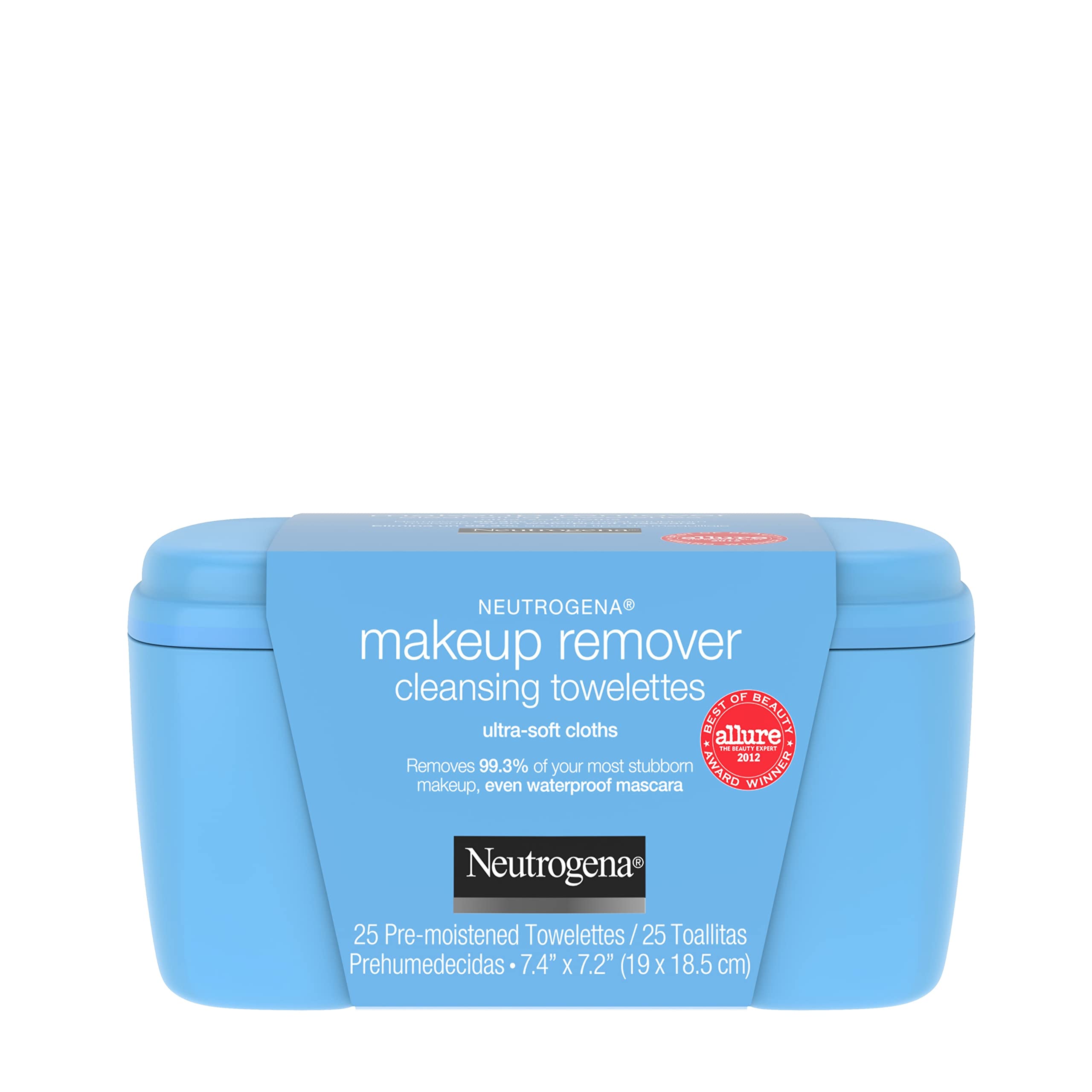 Neutrogena Makeup Remover Facial Cleansing Towelettes, Daily Face Wipes Remove Dirt, Oil, Sweat, Makeup & Waterproof Masca...