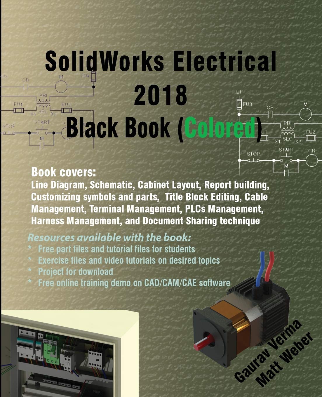 SolidWorks Electrical 2018 Black Book (Colored) Paperback – December 8, 2017