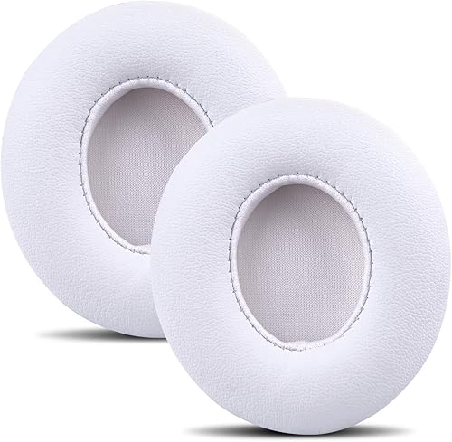 Almohadillas de repuesto profesionales, almohadillas compatibles con auriculares inalámbricos Beats Solo 2 y Solo 3, piel de proteína suave, espuma