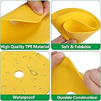 Vista 5 de TOBWOLF 4PCS Soccer Goal Target, Soccer Goal Shooting Targets with Adjustable Extra-Long Strips