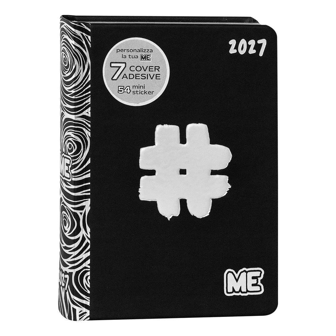 ME MY EVOLUTION 2027 16 Month Daily Diary for Boys and Girls, with Soft Cover and Embossed Graphics, 512 Pages, Ideal for Middle School, High School and University, 12 x 16.5 cm