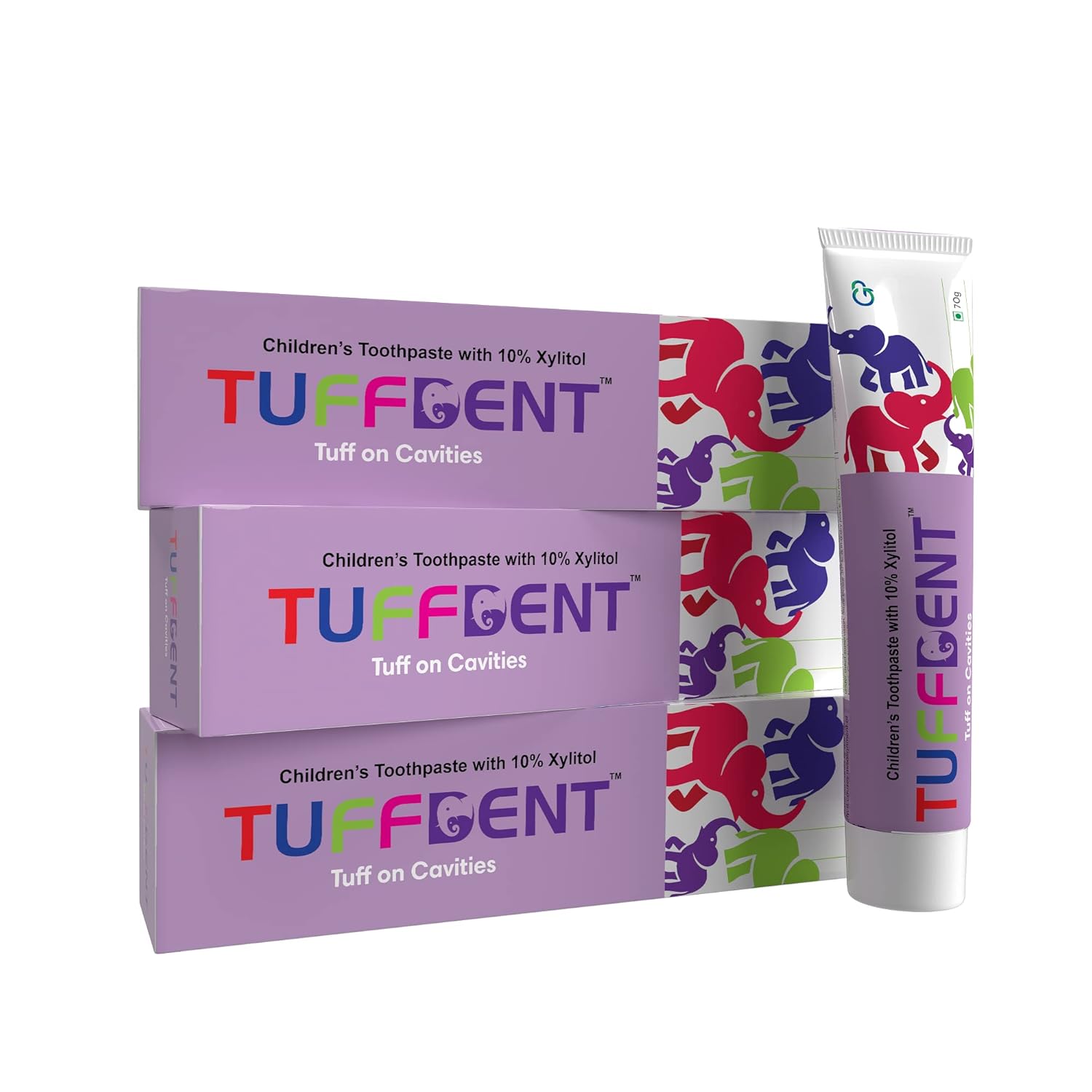Buy Tuffdent Kids Toothpaste with 10 Xylitol Tuff on Cavities