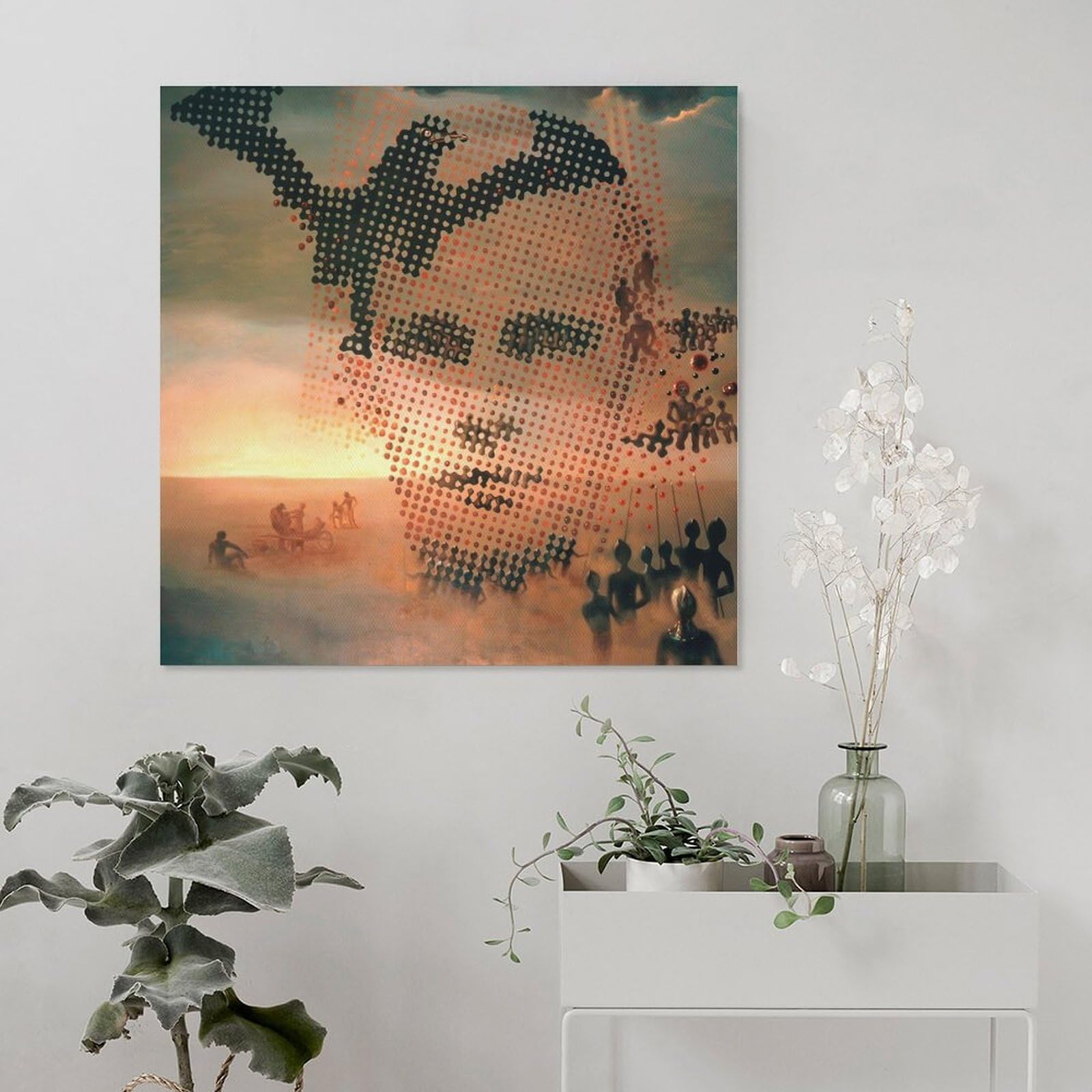 Amazon.co.jp: サルバドール・ダリ 世界の名画 亡き兄の肖像 ポスター