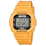 G-Shock Digital 5600 Series Surfrider Foundation Japan Collaboration Model Yellow Resin Watch 46.7mm - G5600SFJ-9