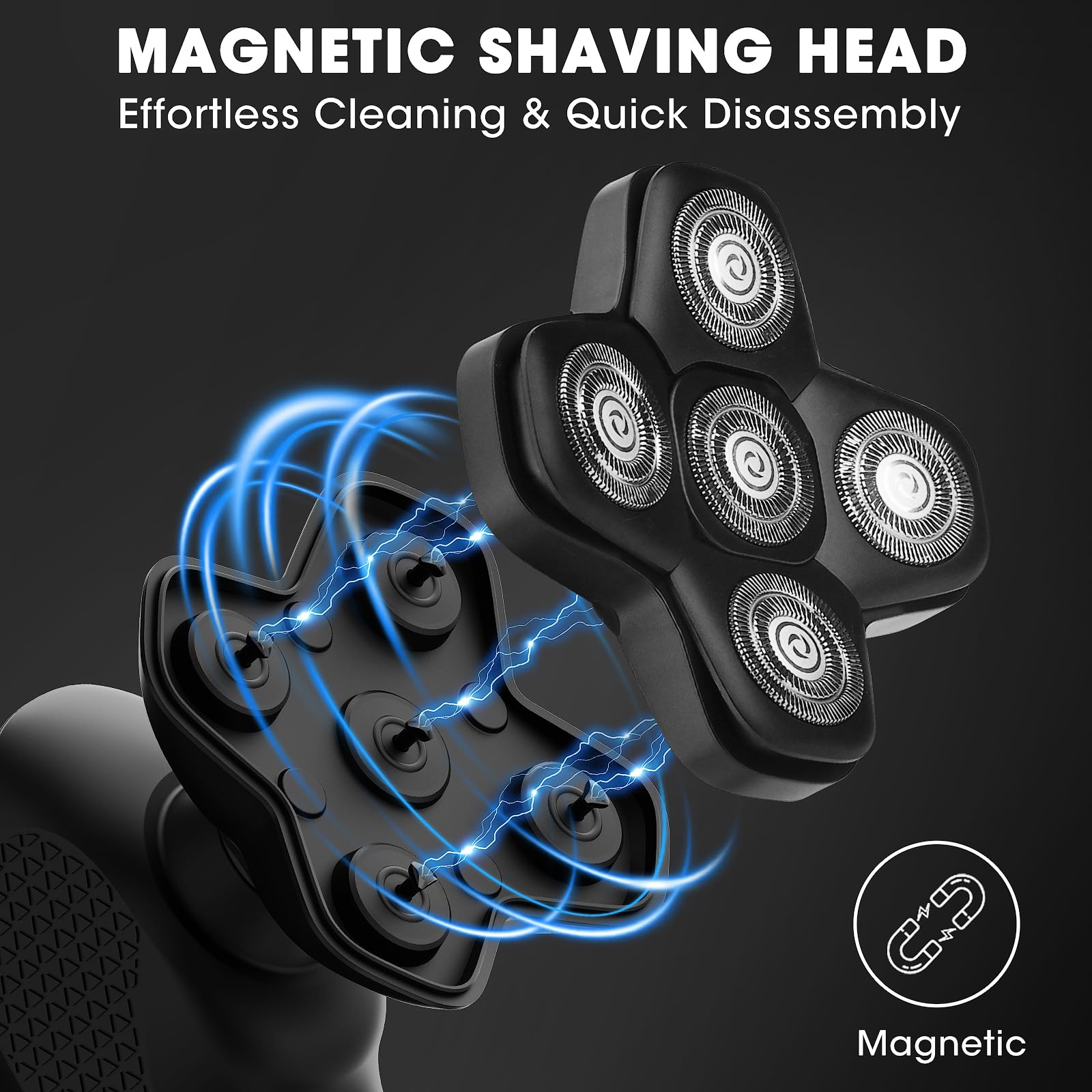 Manscape Bald Head & Body Shavers for Men, Body/Ball/Pubic/Groin Trimmer