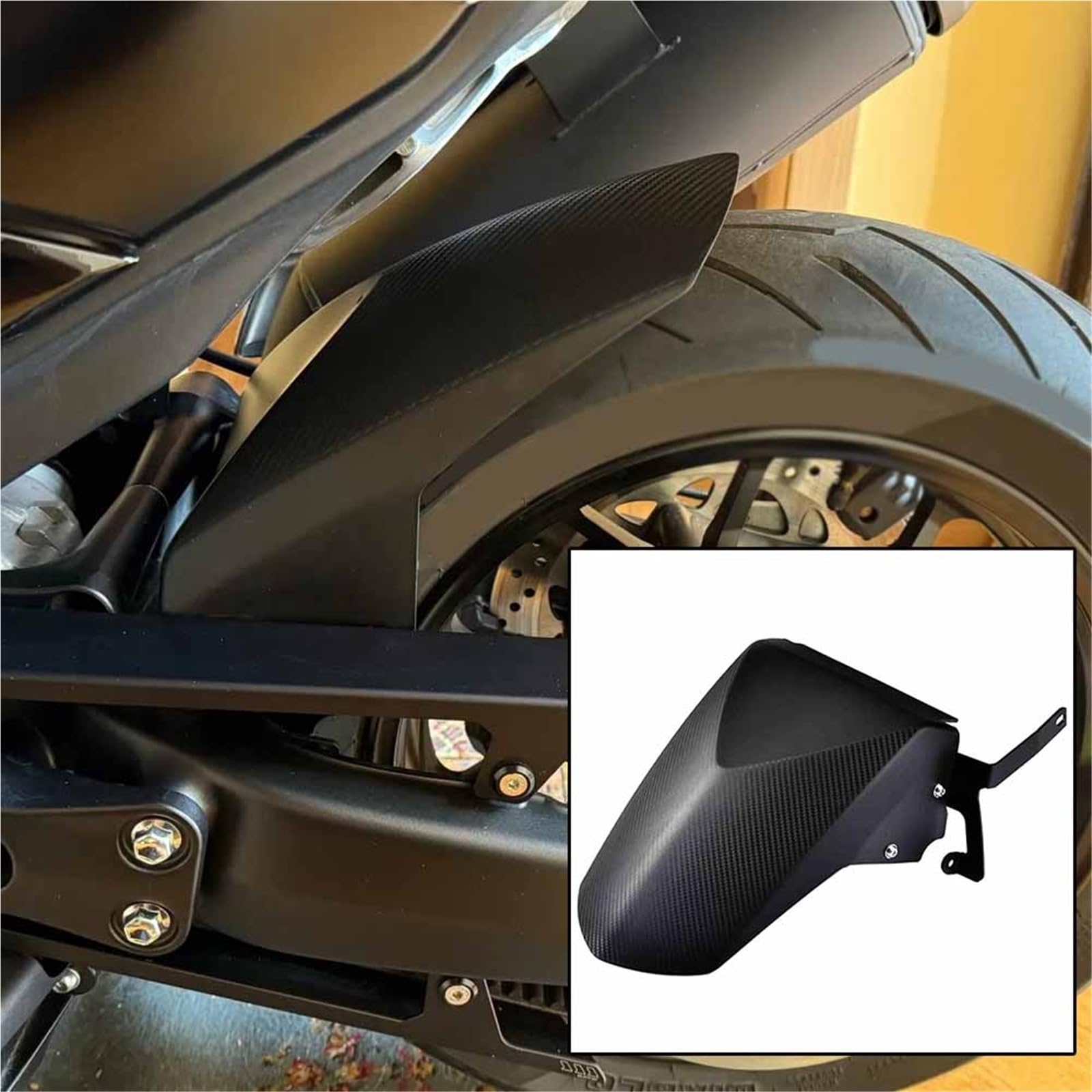 Per Yamaha T-MAX560 TMAX 560 2018 2019 2020 2021 2022 2023 2024 2025 2026 Moto Fango Pneumatico Posteriore Ruota Splash Guard Copertura Parafango