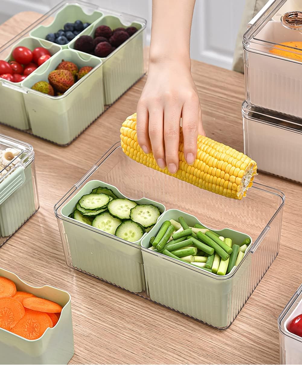 Buy infijyon food storage containers with lids clear plastic kitchen
