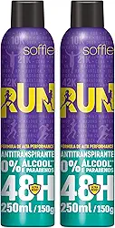Kit com 2 Desodorantes Antitranspirantes - Soffie RUN