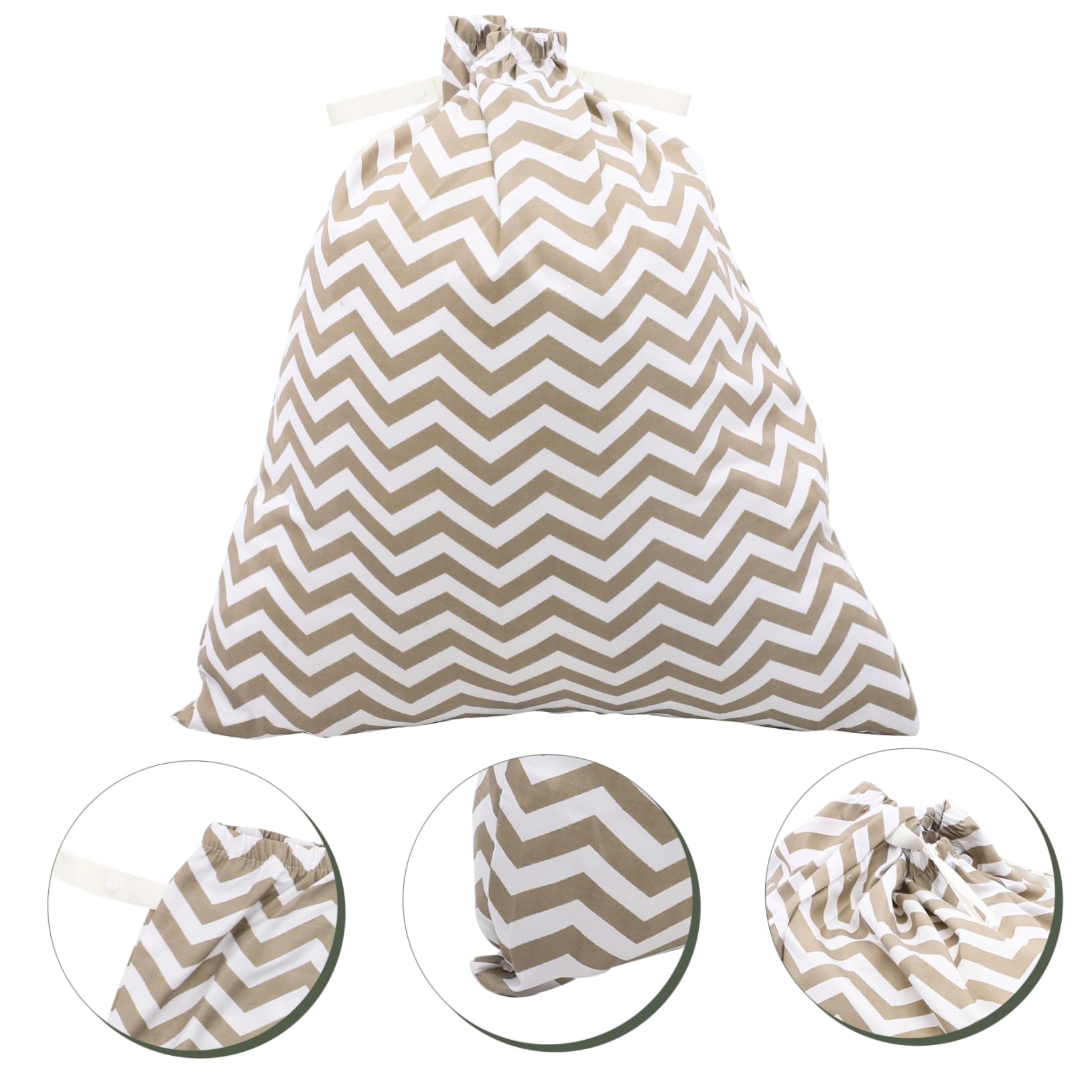 BESTonZON 2Pcs Cestino Cestino Sacchetto Dell'Organizzatore Del Pannolino Sacchetto Dell'Organizzatore Del Secchio Fodera Per Pannolini Di Stoffa Della Lavanderia Per