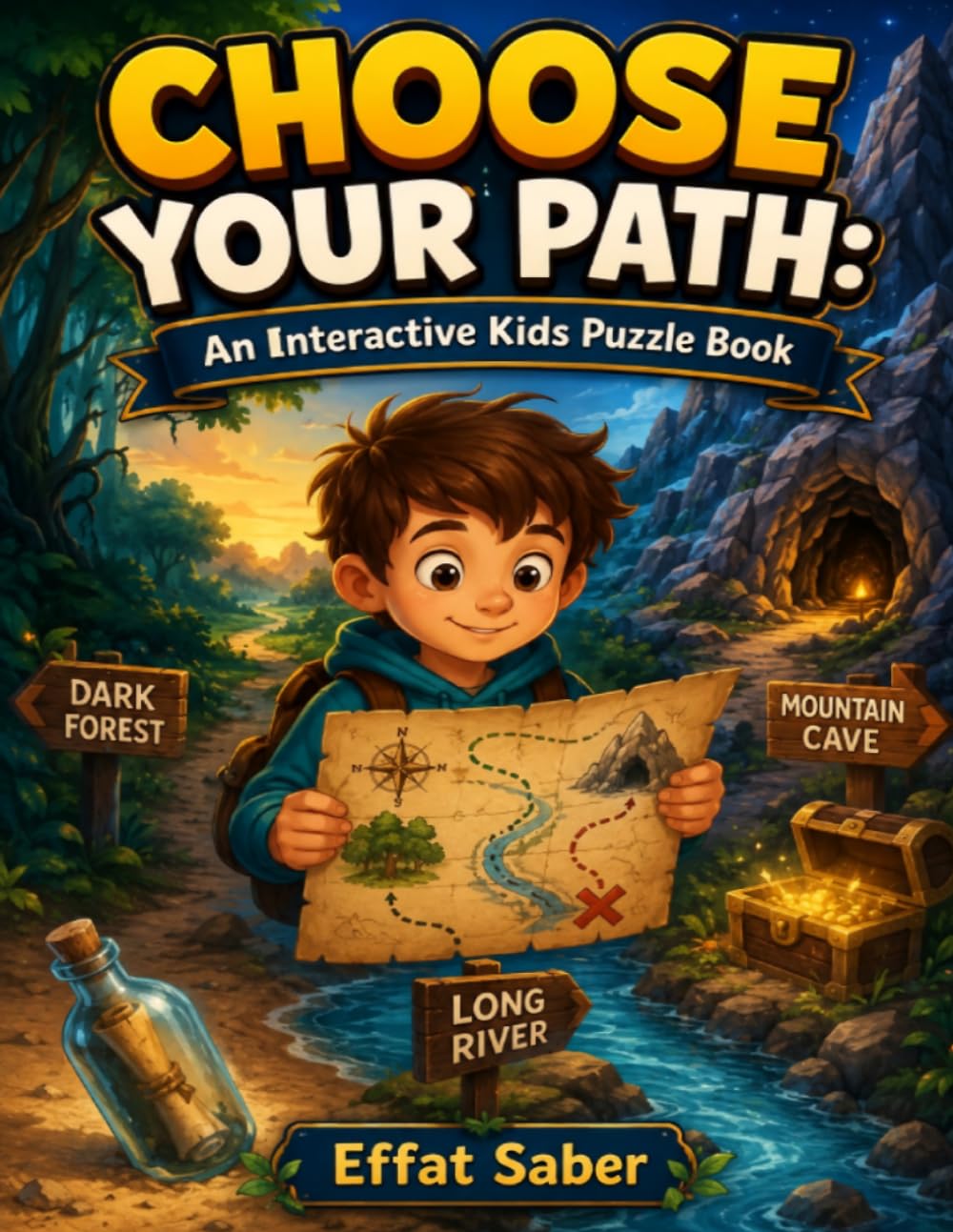 CHOOSE YOUR PATH: An Interactive Kids Puzzle Book