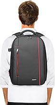 NEEWER Professional Backpack for Camera Waterproof Shockproof 42 x 28 x 14 cm with Tripod Stand & External Pocket, for Digital Reflexes, Flash & Other Accessories (Grey Interior)