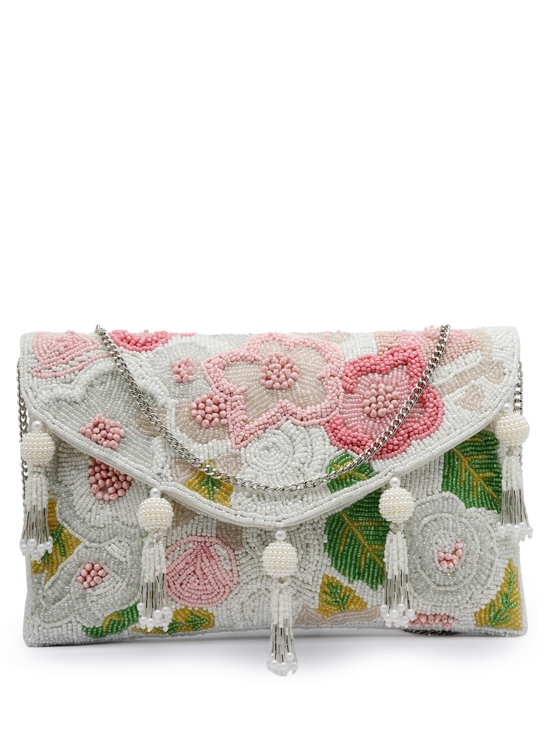 anekaant Lush Floral Embellished Cotton Canvas Sling Bag-picture-23