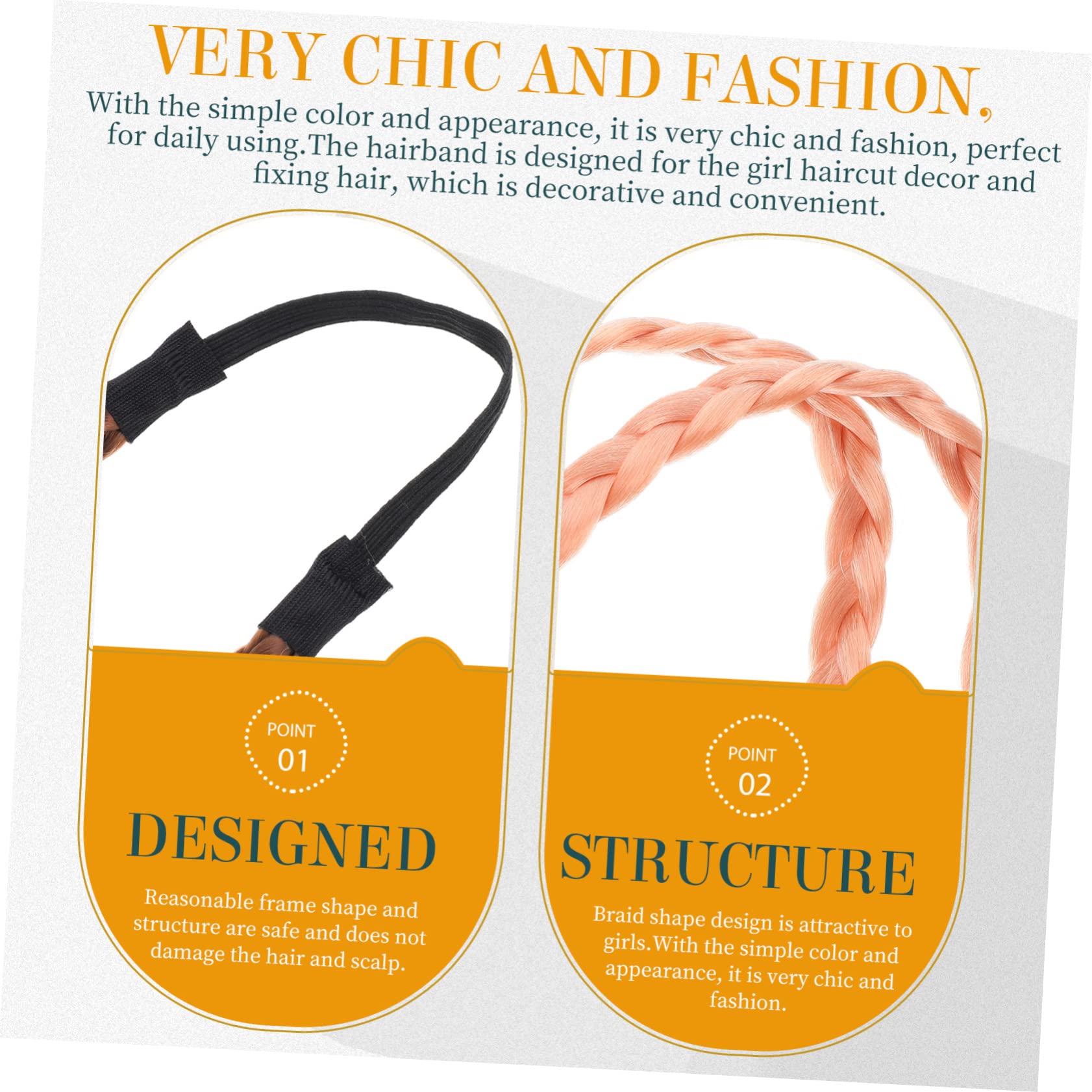 FRCOLOR Piezas Diadema Trenzada Diademas Anudadas Tejida Para Mujer Lazos Para El Cabello Trenzado Cintas Para El Cabello Para Lentejuelas De Maquillaje Lima De