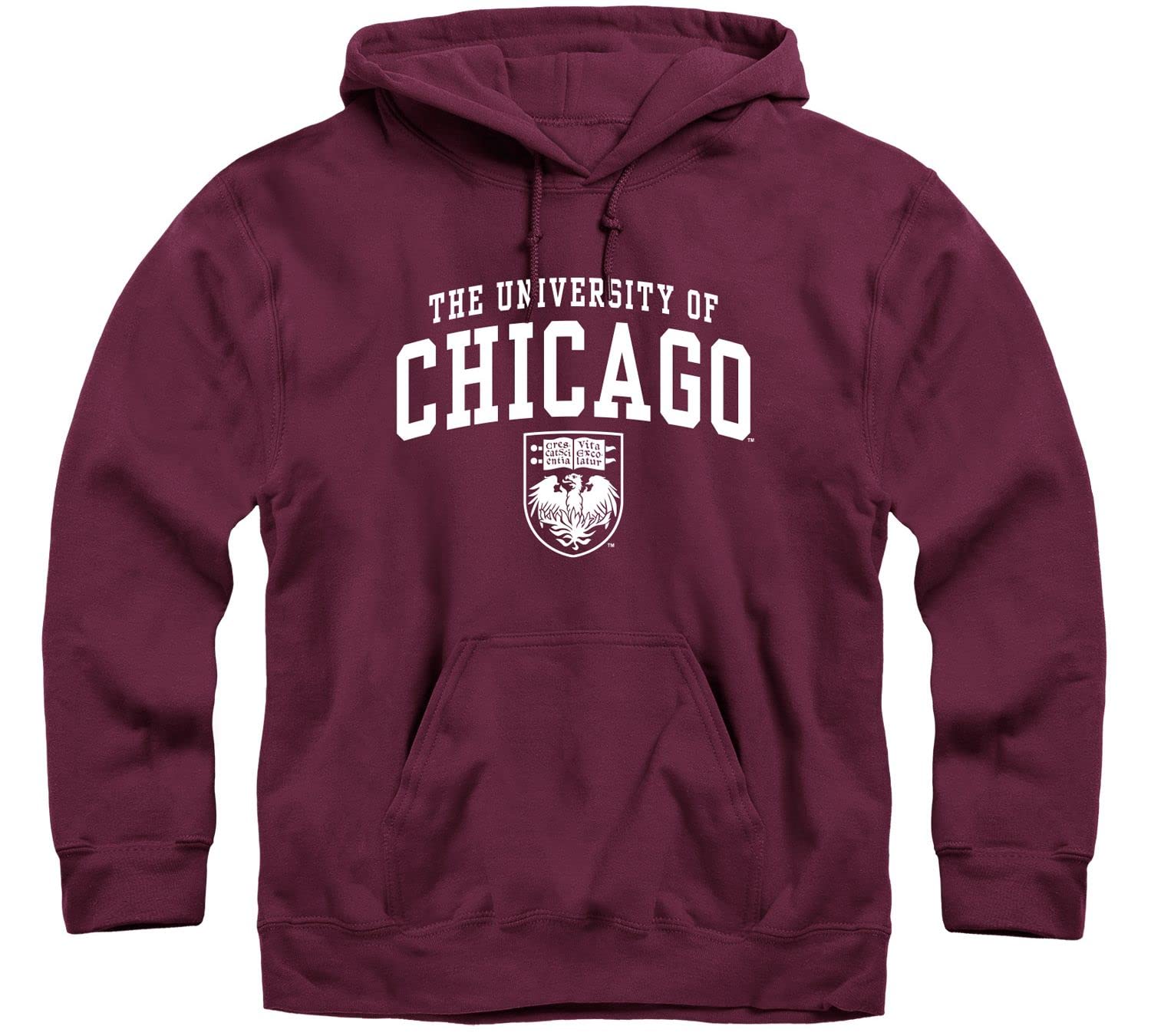 Hooded Sweatshirt, Unisex, Cotton/Poly Blend, Heritage Logo