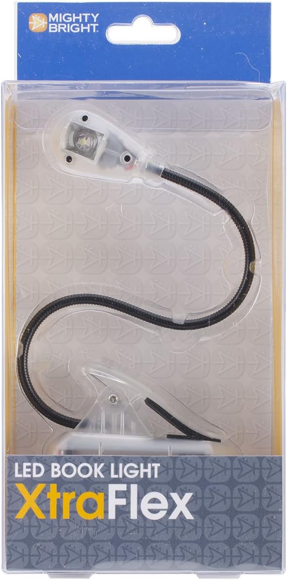 Mighty Bright 40460 XtraFlex Book Light, Clear Mighty Bright Electronics