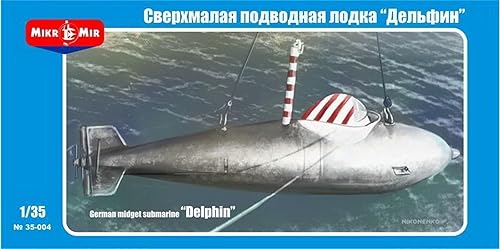 Micro-Mir German Midget Submarine 'Delphin-1' 135 35-004