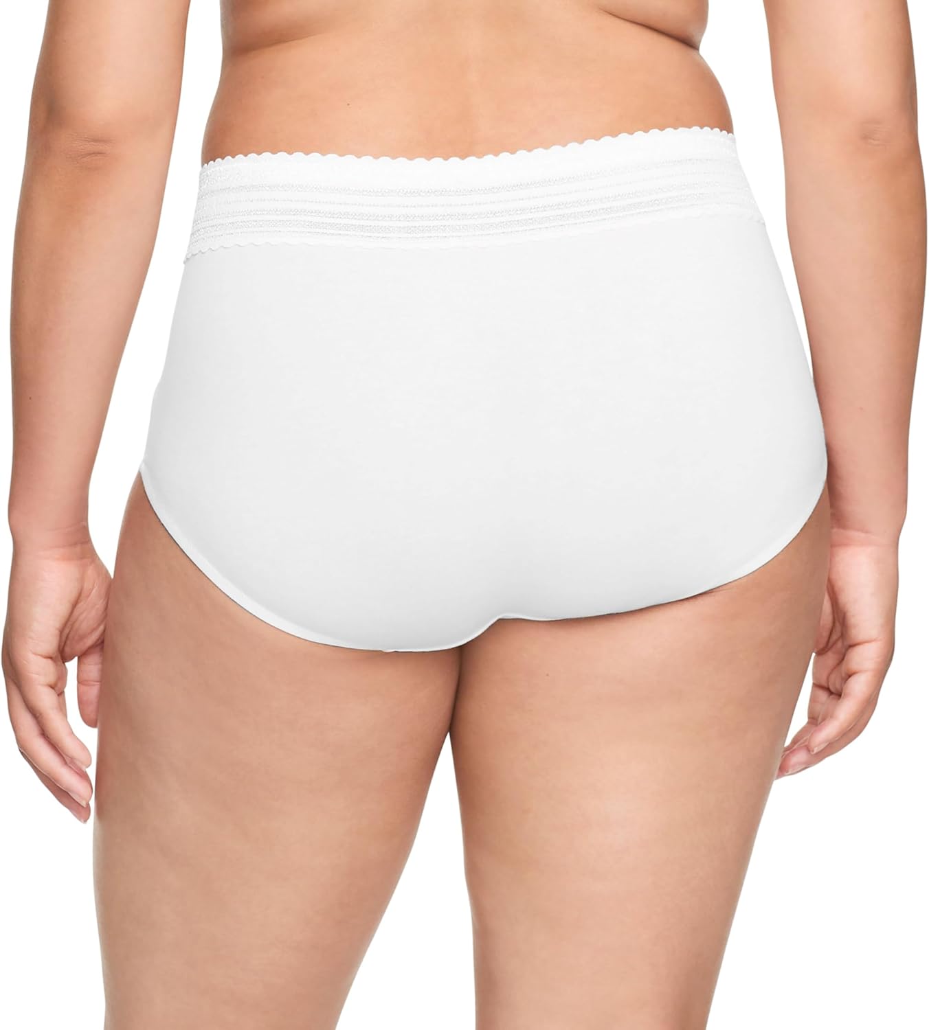Warner's womens No Pinching No Problems® Dig-free Cotton Blend High-waist 3 - Pack Brief Rs2093p - Image 2