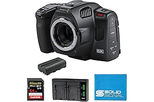 Blackmagic Design Pocket Cinema Camera 6K Pro - Capture Cinematic Footage with...