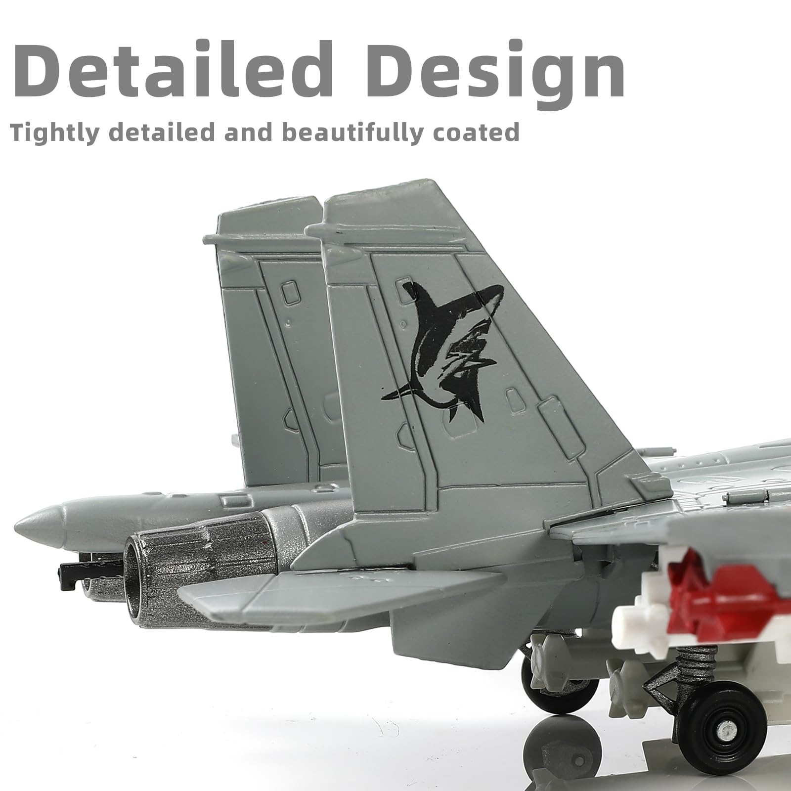 Amazon.com: NUOTIE 1/100 J15 Flying Shark Carrier-Based Military