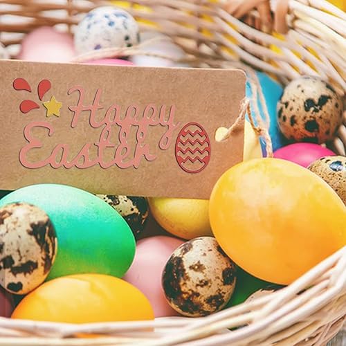 Miniatura 4 de INFUNLY 15 piezas de troqueles de Feliz Navidad para hacer tarjetas, troqueles de palabras de Feliz Cumpleaños, troqueles de corte de metal