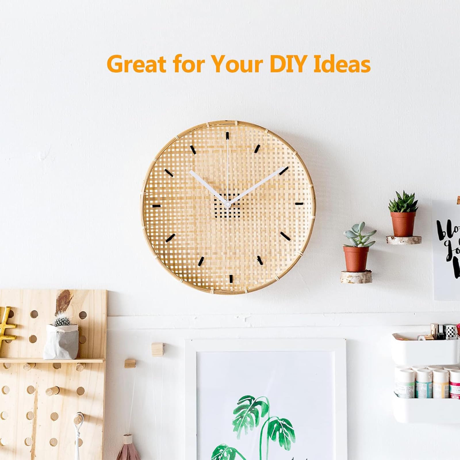 Silent Quartz Clock Mechanism Kit, Long Shaft Wall Clock Motor Movement Repair Parts - Image 3