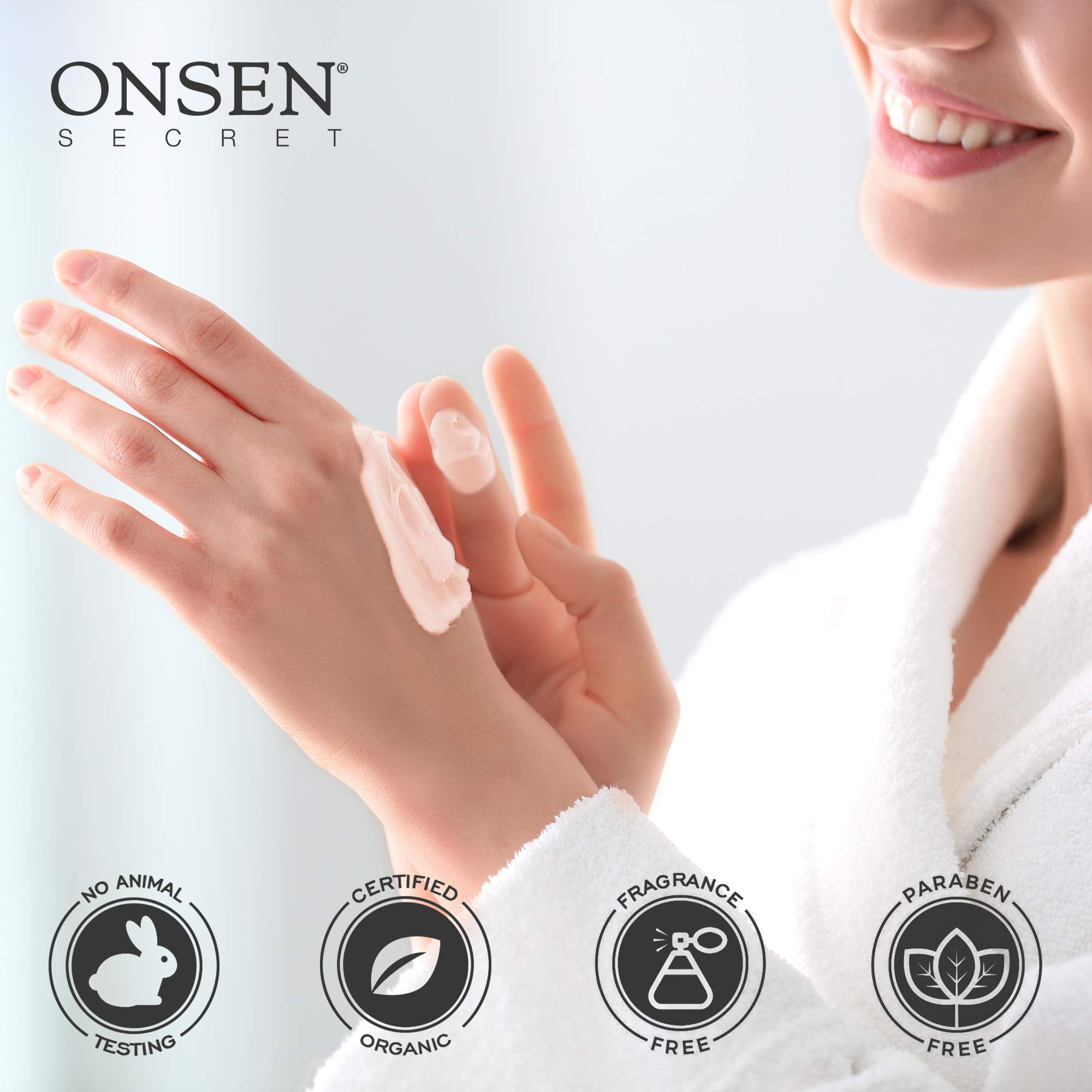Buy Onsen Japanese Anti Aging Hand Cream Firming Hand Lotion Features