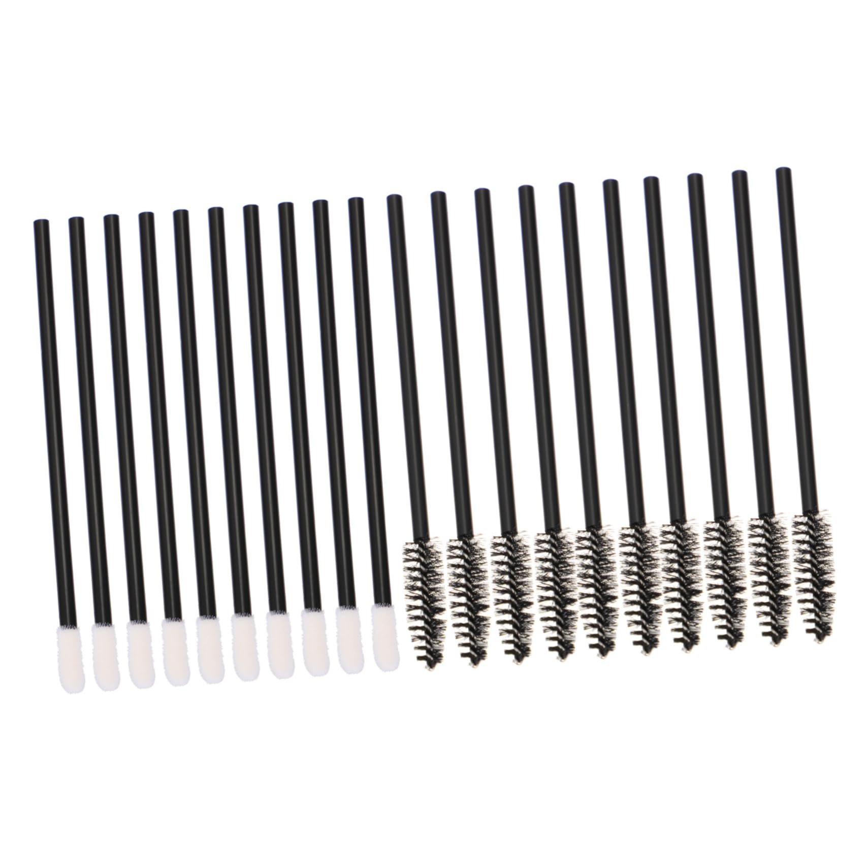 FRCOLOR Eyelash Mascara Wands Tube Lipstick Applicator Brush 200pcs Disposable Makeup Tools Pack