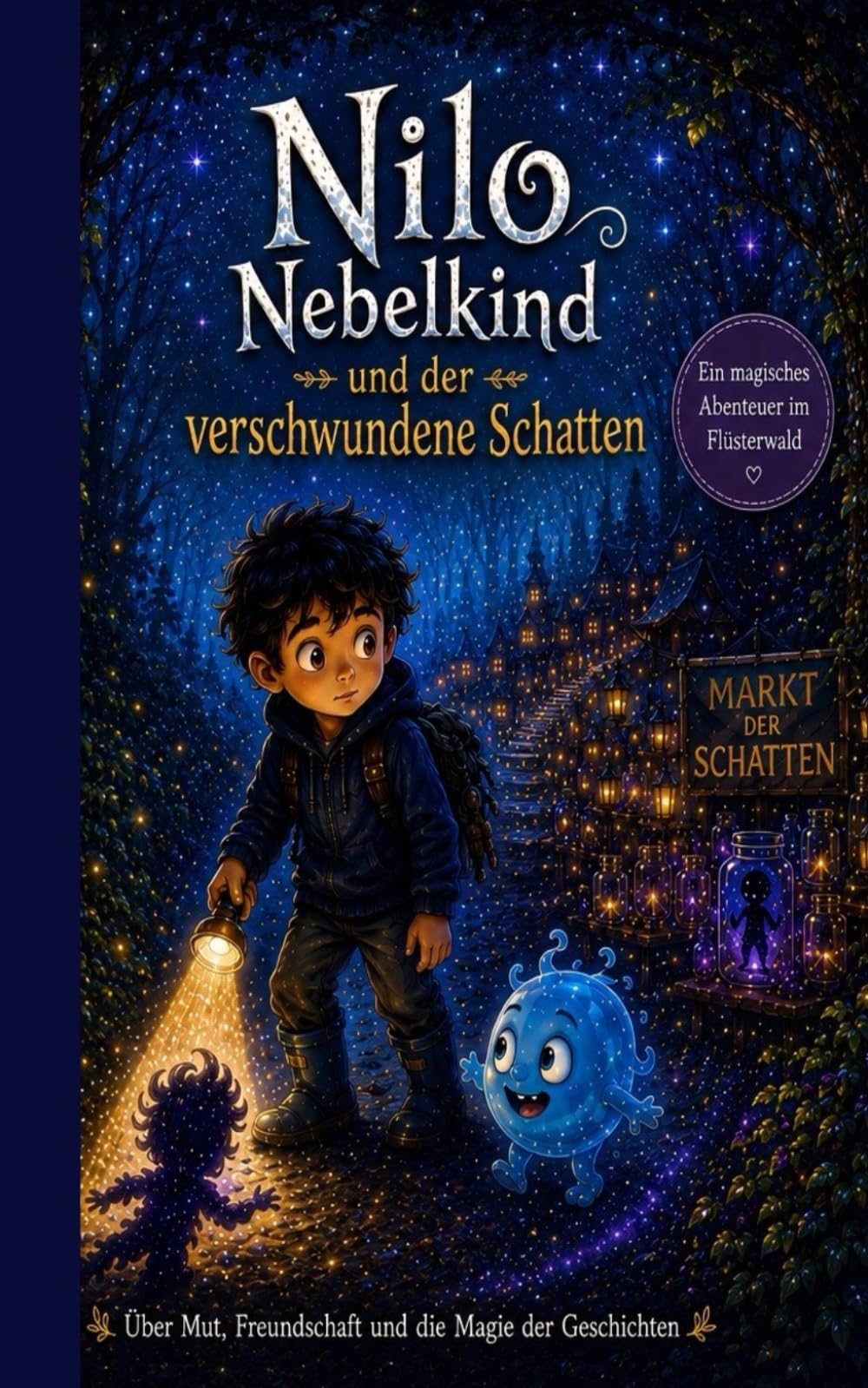Nilo Nebelkind und der verschwundene Schatten: Ein magisches Abenteuer im Flüsterwald