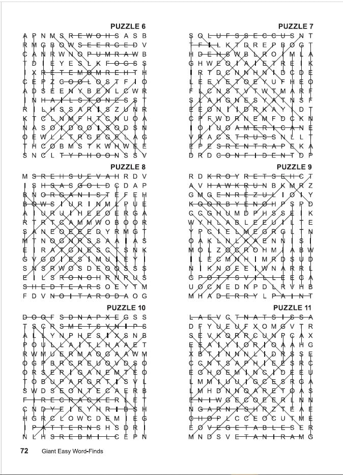 Giant Easy Word-Finds Word Search Puzzle Book image 5