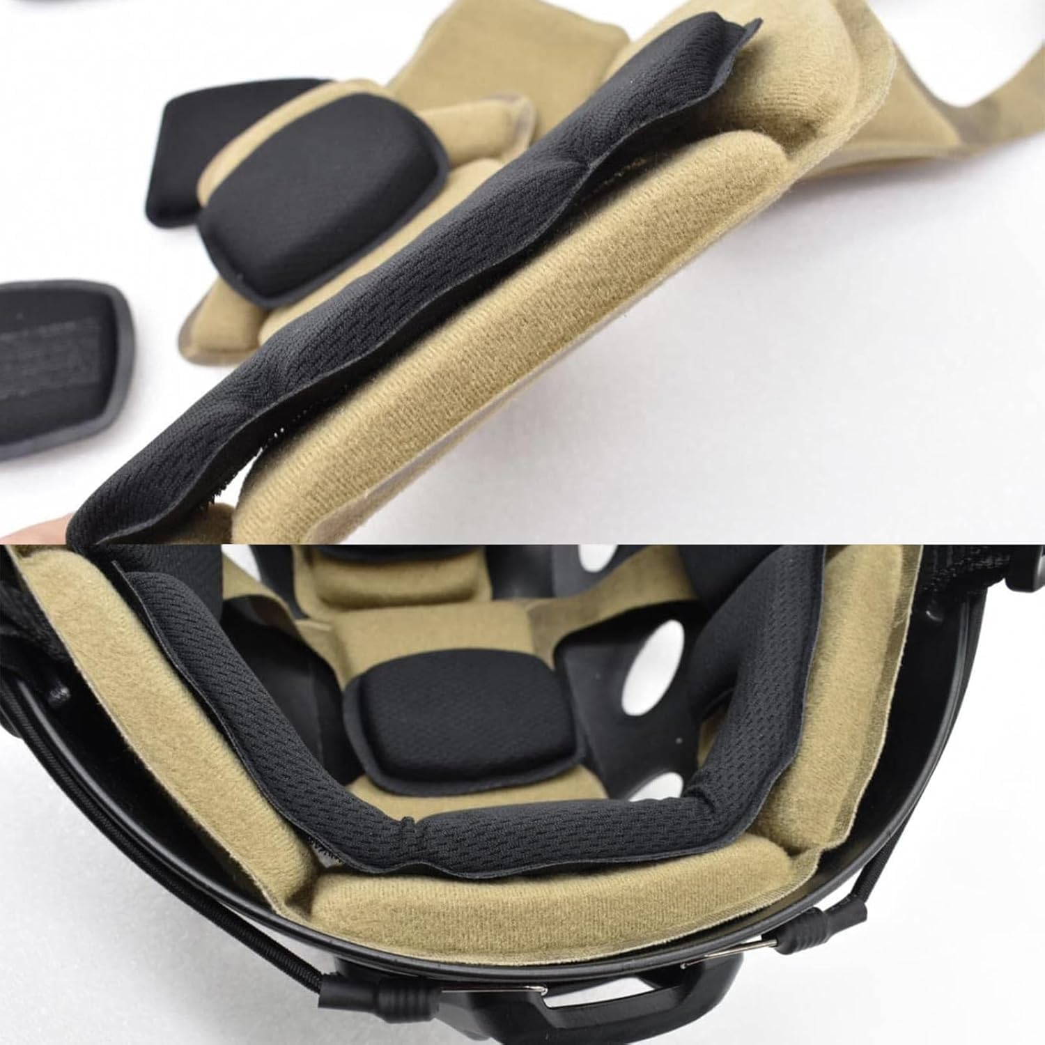 Cuscino per Casco per Grom 125 2014-2024 | Fodera Traspirante Del Casco Set Imbottitura Interna per Casco Tattico Cuscini Spugna Ammortizzanti Sostitutivi Imbottitura