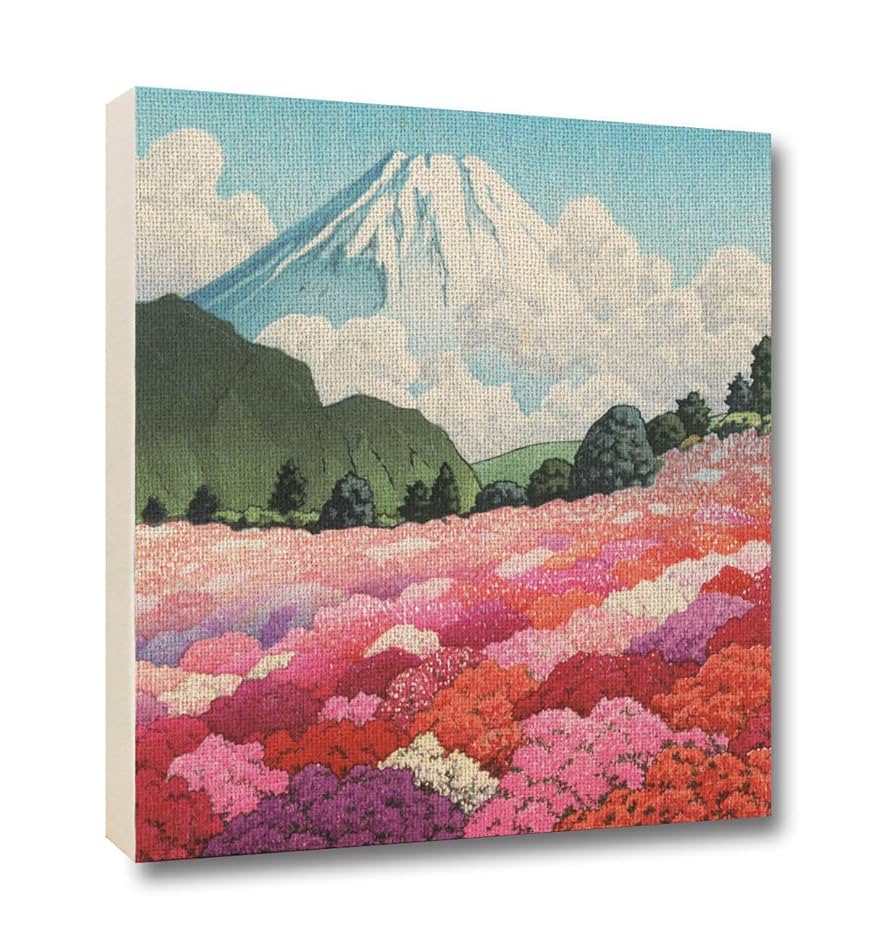 Amazon.co.jp: キャンバス画 【世界の名画】 川瀬巴水 壁紙