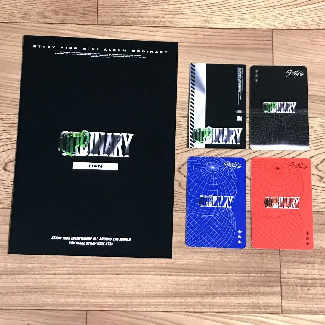 Amazon.co.jp: Stray Kids ODDINARY ミニポスター トレカ ハン ジソン